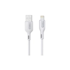 Дата кабель USB 2.0 AM to Lightning 1.0m 2.4A white Choetech (XAL-0003-WH-V2)