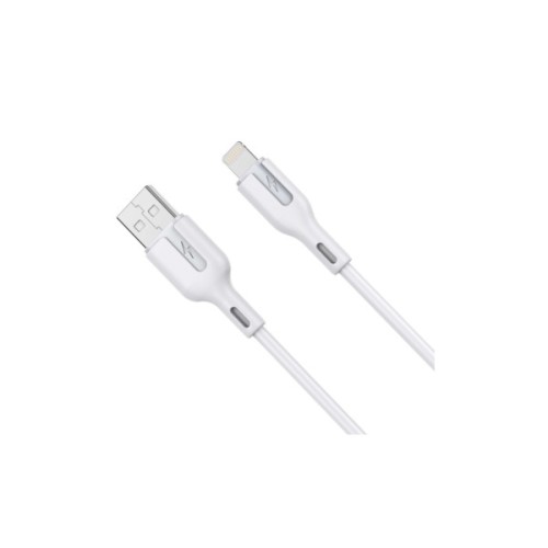Дата кабель USB 2.0 AM to Lightning 1.0m 2.4A white Choetech (XAL-0003-WH-V2)