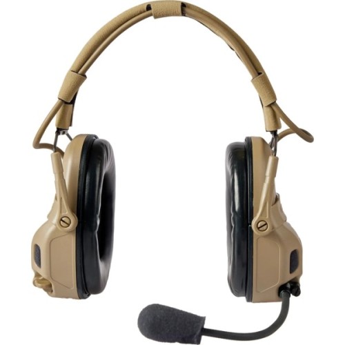 Тактичні навушники Ops-Core AMP Communication Headset-Connectorized. Верхній тримач. Tan (N101153-01-0000)