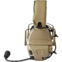 Тактичні навушники Ops-Core AMP Communication Headset-Connectorized. Верхній тримач. Tan (N101153-01-0000)