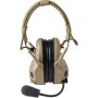 Тактичні навушники Ops-Core AMP Communication Headset-Connectorized. Верхній тримач. Tan (N101153-01-0000)