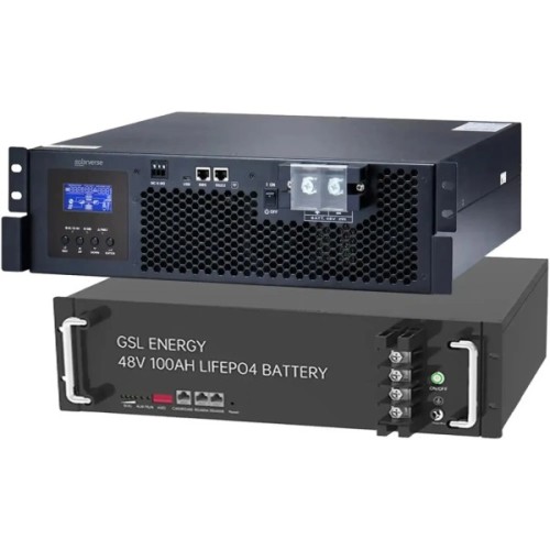 Сонячний інвертор Solarverse Ampere Rack 5kW 48V 1 MPPT 220V 1ф (SV5048UPSR)