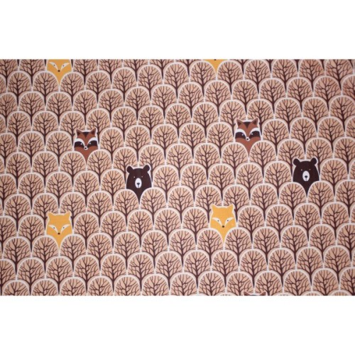 Постільна білизна MirSon Бязь 17-0525 Fabulous forest Сімейний 160x220 (2200003665925)