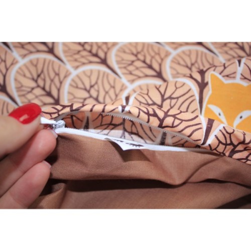 Постільна білизна MirSon Бязь 17-0525 Fabulous forest Сімейний 160x220 (2200003665925)