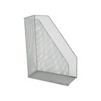 Лоток для паперів Axent вертикальний 100x250x320 мм металевий Сріблий (2120-03-A)