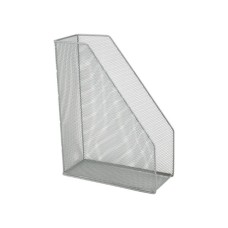 Лоток для паперів Axent вертикальний 100x250x320 мм металевий Сріблий (2120-03-A)