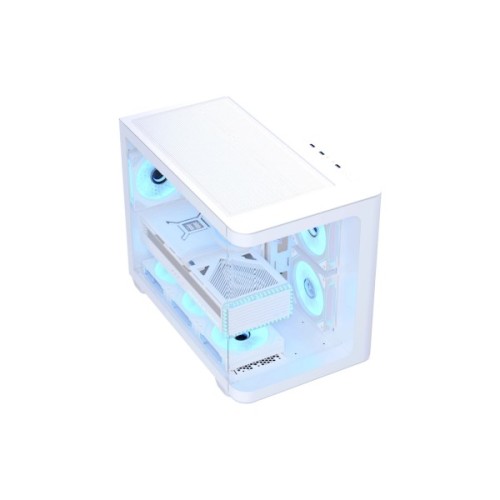 Корпус для ПК AeroCool P300C-G-WT-v1 White (ACCS-PN02033.21)