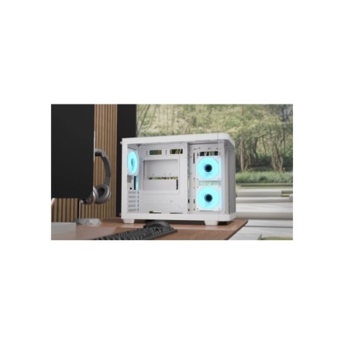 Корпус для ПК AeroCool P300C-G-WT-v1 White (ACCS-PN02033.21)