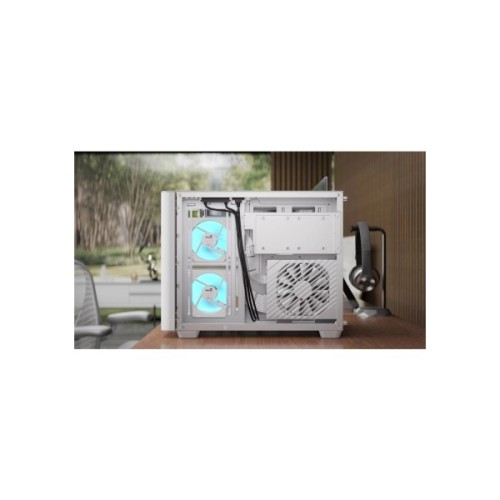 Корпус для ПК AeroCool P300C-G-WT-v1 White (ACCS-PN02033.21)