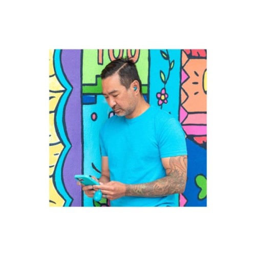 Навушники Jlab JBuds Mini Aqua Teal (IEUEBJBMINIRAQUA124)