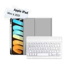 Чохол до планшета BeCover with keyboard Apple iPad Mini 6 2021 Gray (712988)
