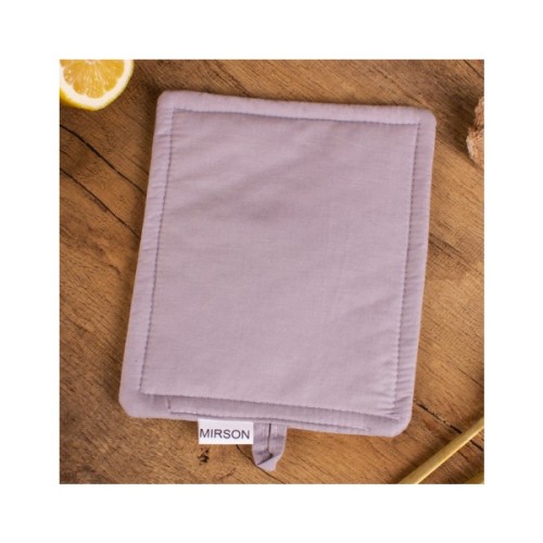 Кухонна прихватка MirSon Бязь 16-5703 Light Gray (2200006753599)