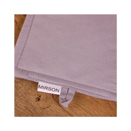 Кухонна прихватка MirSon Бязь 16-5703 Light Gray (2200006753599)