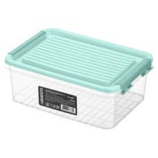 Харчовий контейнер Ardesto Fresh 2.8л, пластик, прямокутна, блакитний (AR1306B)