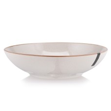 Тарілка Ardesto Apulia, 820мл, 20.8см, кераміка, сірий (AR2921AG)