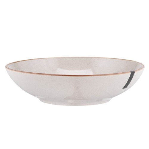 Тарілка Ardesto Apulia, 820мл, 20.8см, кераміка, сірий (AR2921AG)