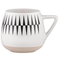 Чашка Ardesto Auro, 440мл, кераміка, білий (AR3033)