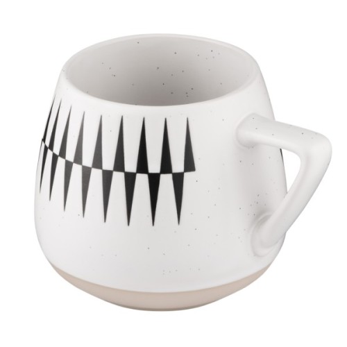 Чашка Ardesto Auro, 440мл, кераміка, білий (AR3033)