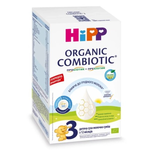 Дитяча суміш HiPP Organic Combiotic 3 500 г (1031099)
