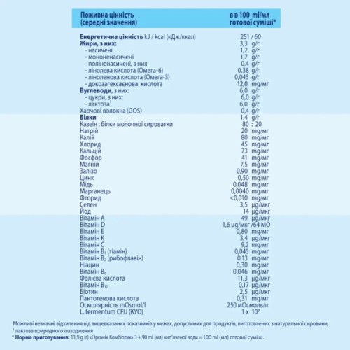 Дитяча суміш HiPP Organic Combiotic 3 500 г (1031099)