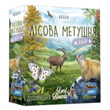 Настільна гра Lord of Boards Лісова метушня. Альпи (Forest Shuffle: Alpine Expansion) (укр.) доповнення (LOB2405UA)