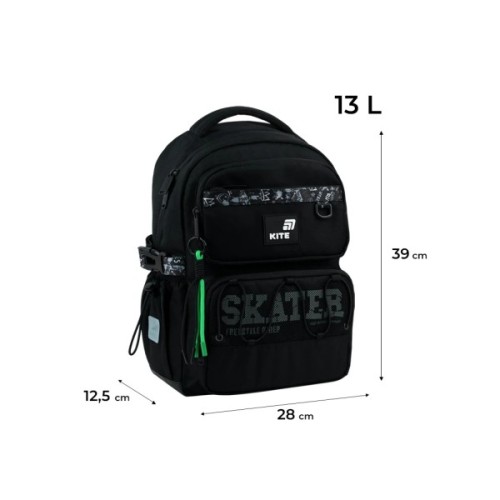 Рюкзак шкільний Kite Education 1022 Skater (K26-1022M-2)