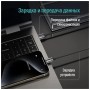 Дата кабель USB 2.0 AM to Lightning 2.0m 3A zinc alloy braided black ColorWay (CW-CBUL099-BK)