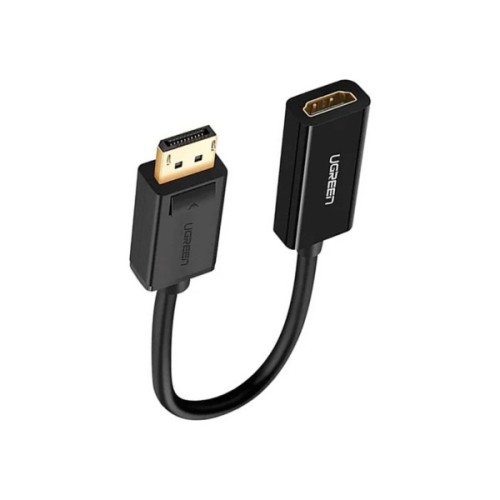 Перехідник Display Port M to HDMI F 4K30Hz black Ugreen (40363)