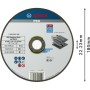 Круг відрізний Bosch Professional, для нержавіючої сталі та металу, 180×1.6×22.23 mm (2.608.603.406)