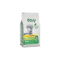Сухий корм для кішок OASY LIFESTAGE Sterilized з індичкою 1.75 кг (8054329512654)