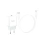 Зарядний пристрій HOCO C104A USB-C PD20W + cable USB-C to Lightning white (6931474782908)