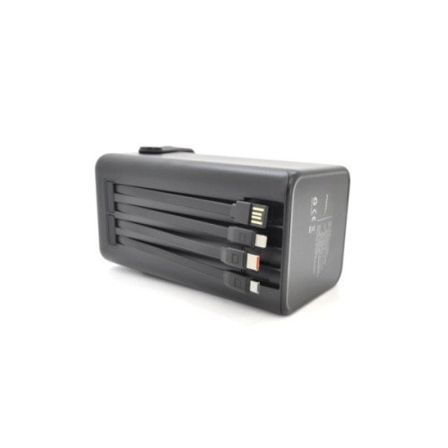 Батарея універсальна ACL 80000mAh, 22.5W, USB/Micro/Type-C/Lighting, Flashlight (PW-152)
