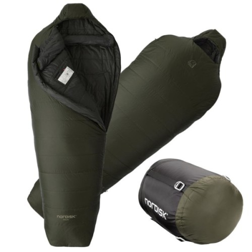 Спальний мішок Nordisk Knuth 0°C L Wide Forest Night Green (10721316-100) (DAS303774)