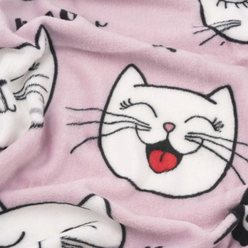 Плед Ardesto Flannel 100% поліестер, котики 160х200 см (ART0132PB)