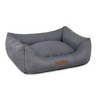 Лежак для тварин Pet Fashion DEVID 62х50х19 см темно-сірий (4823082444519)