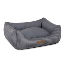 Лежак для тварин Pet Fashion DEVID 62х50х19 см темно-сірий (4823082444519)