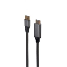 Кабель мультимедійний DisplayPort M to HDMI M 1.8m 4K60Hz Cablexpert (CC-DP-HDMI-4K-6)