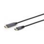 Кабель мультимедійний DisplayPort M to HDMI M 1.8m 4K60Hz Cablexpert (CC-DP-HDMI-4K-6)