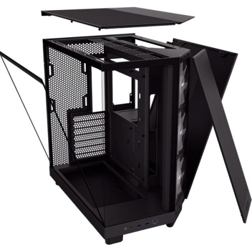 Корпус для ПК NZXT H6 Flow All Black (CC-H61FB-01)