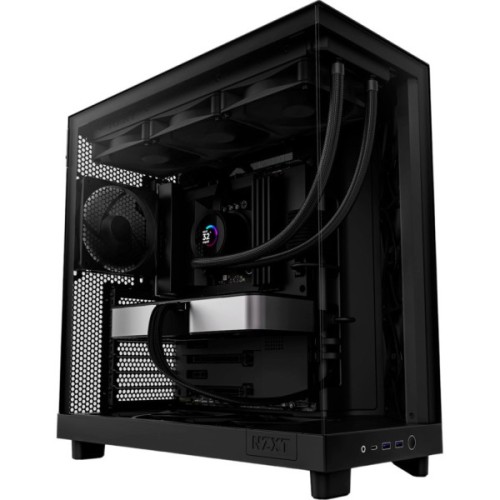 Корпус для ПК NZXT H6 Flow All Black (CC-H61FB-01)