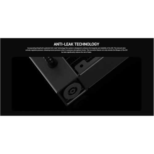 Система рідинного охолодження Deepcool LQ240 Black (R-LQ240-BKLSMW-G-1)