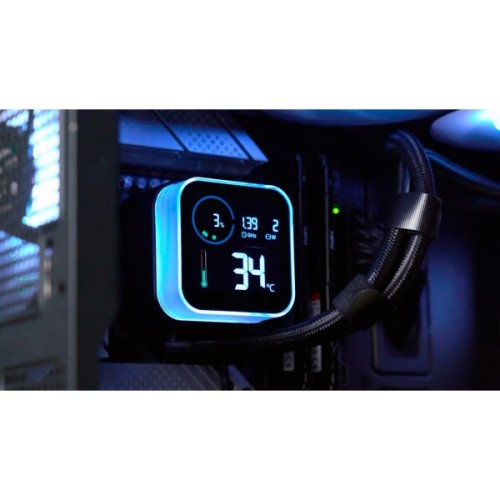 Система рідинного охолодження Deepcool LQ240 Black (R-LQ240-BKLSMW-G-1)