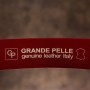 Ремінь Grande Pelle Жіночий шкіряний Червоний (11262)