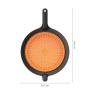 Друшляк Fiskars Functional Form з силіконом (1027304)