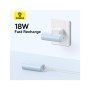 Батарея універсальна Baseus Compact 4900mAh 20W Type-C, White (PPWC05T) (P10068302212-00)