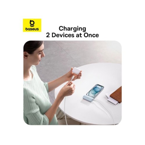 Батарея універсальна Baseus Compact 4900mAh 20W Type-C, White (PPWC05T) (P10068302212-00)