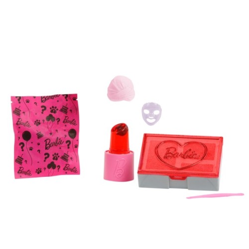 Лялька Barbie Party unboxed у рожево-червоних тонах (JFY68)