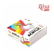 Акрилові фарби Rosa START Unicorn 9 x10 мл (4823098531012)