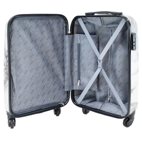 Валіза Semi Line 20" S T5731-1 White Marble (DAS303339)