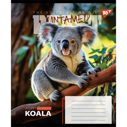 Зошит Yes The wild А5 96 аркушів клітинка (767743)